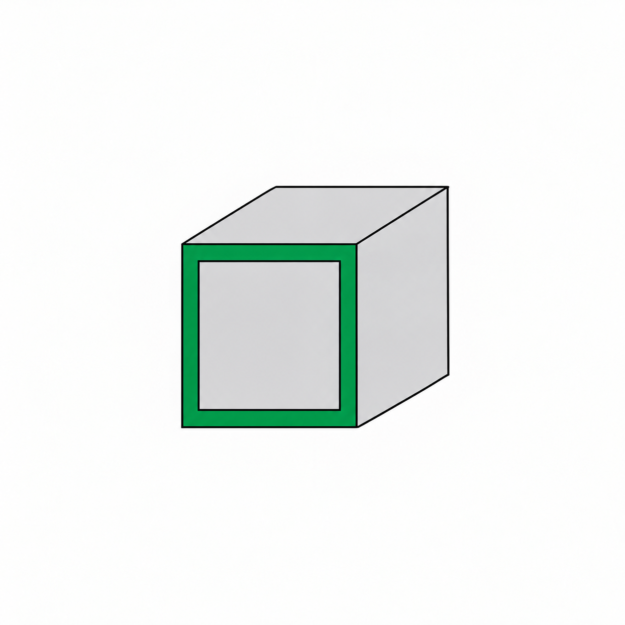 Koker Vierkant Blank E220/E235